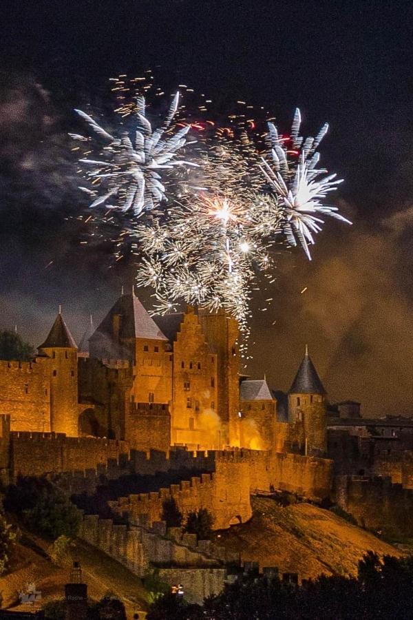 Bel Appartement Avec Cour Au Coeur De La Bastide Carcassonne Exteriör bild