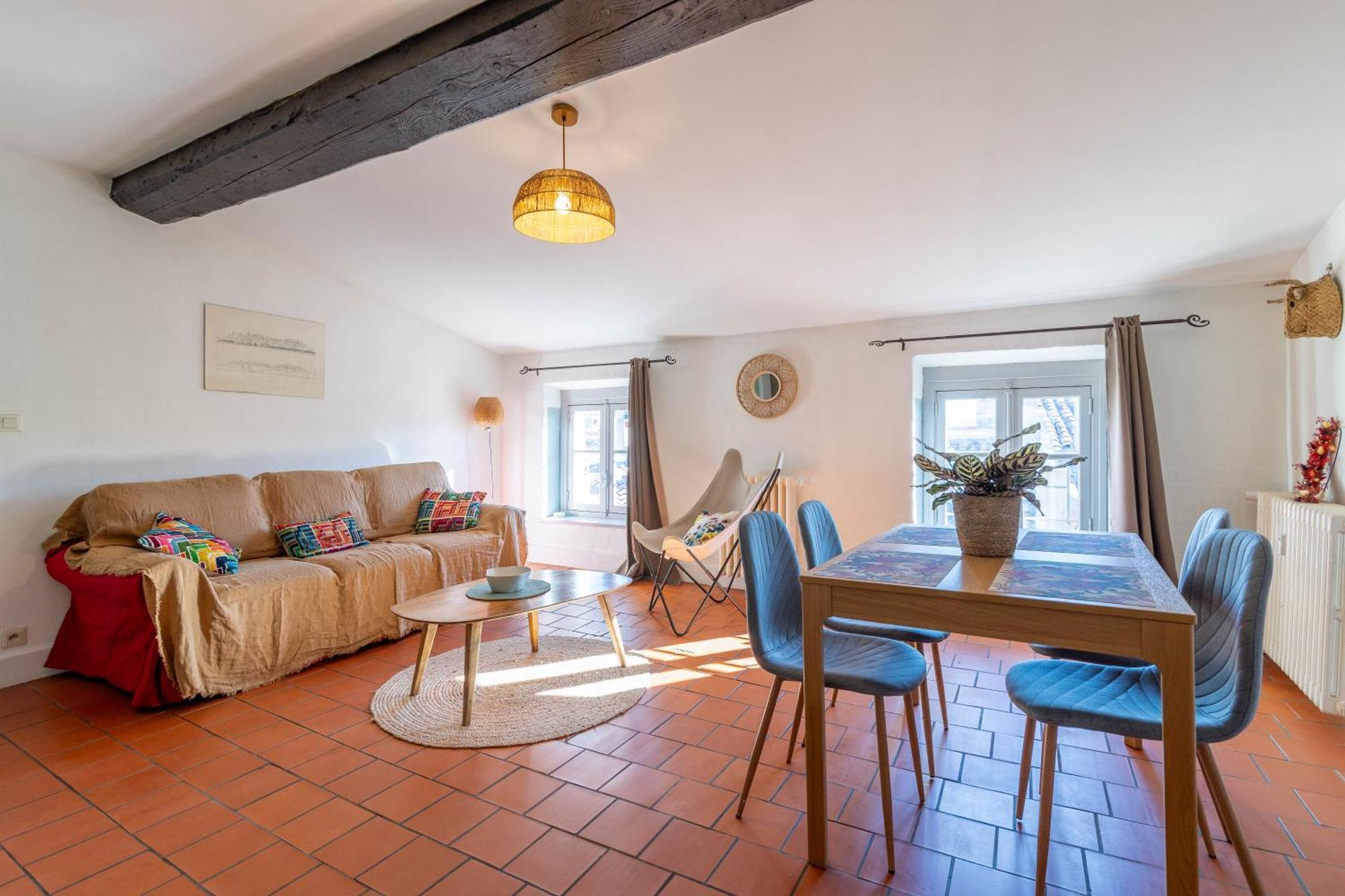 Bel Appartement Avec Cour Au Coeur De La Bastide Carcassonne Exteriör bild